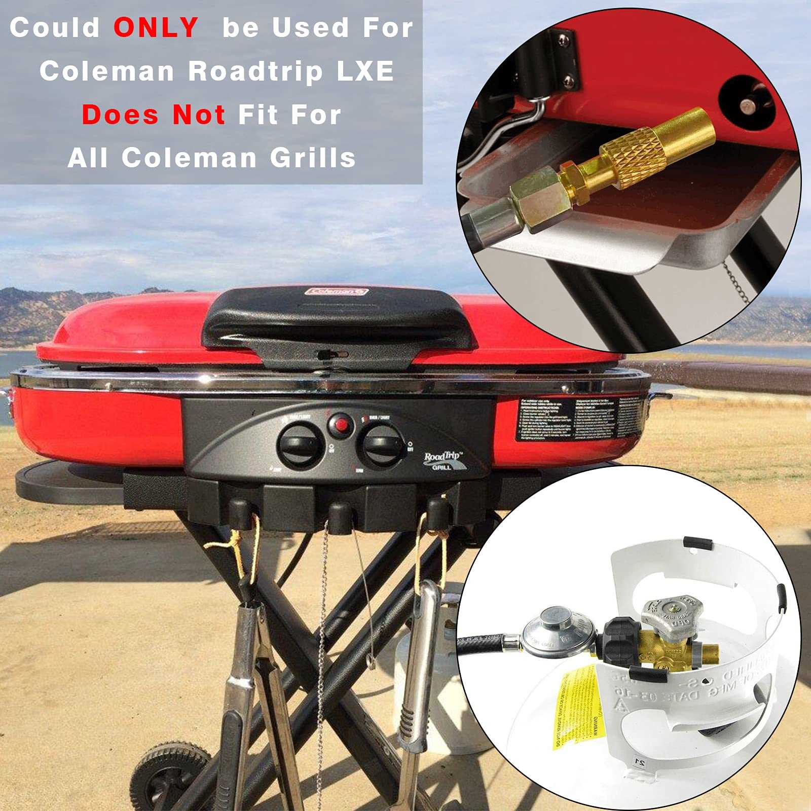 coleman roadtrip grill parts diagram