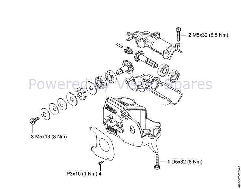 stihl ht 133 parts diagram