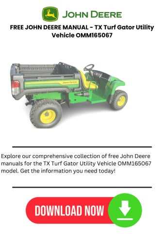 john deere gator tx 4x2 parts diagram