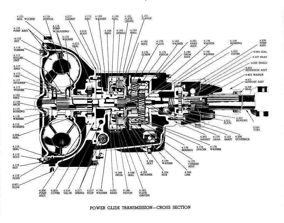 th400 parts diagram