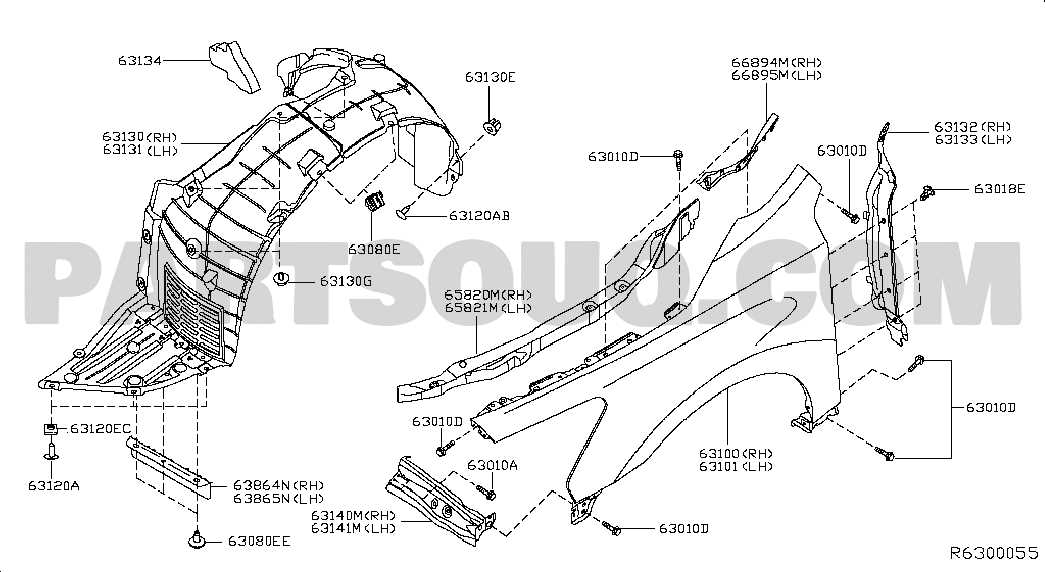 nissan altima parts diagram