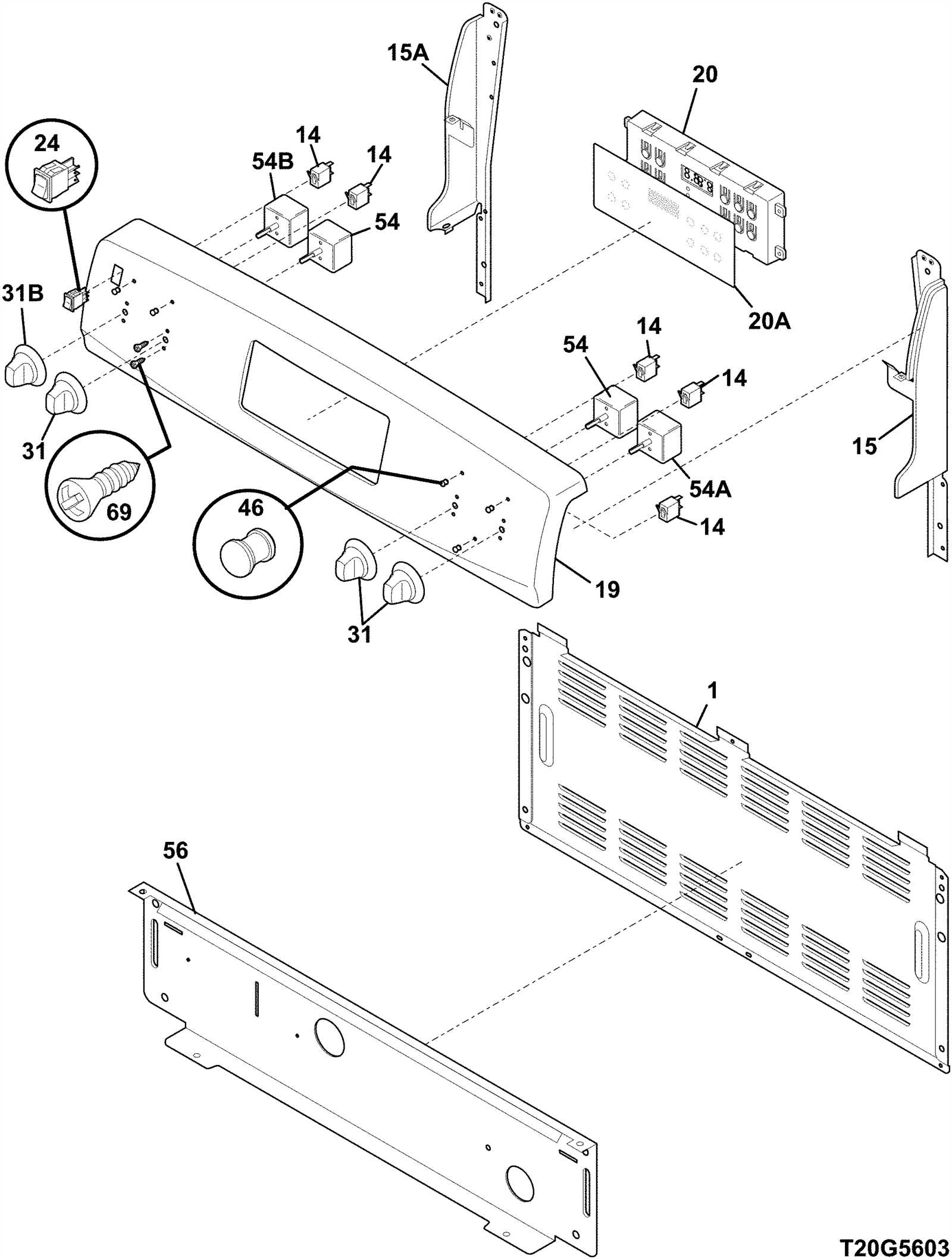 kenmore oven model 790 parts diagram