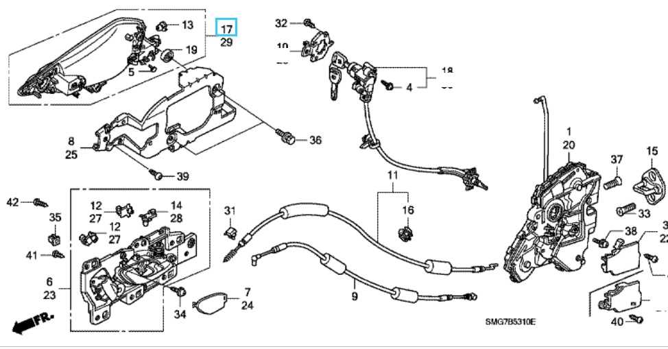 2007 honda civic parts diagram