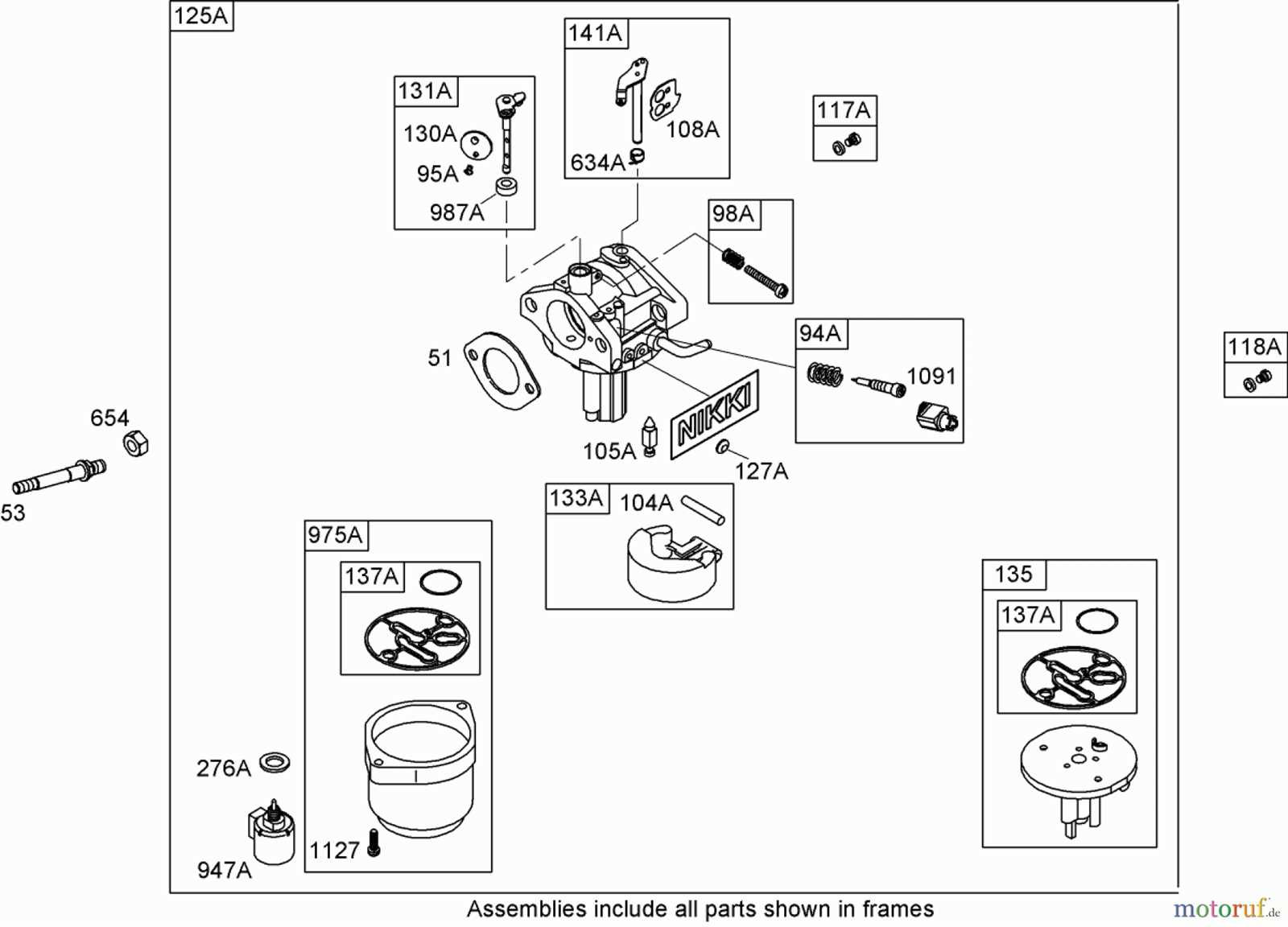 nikki carb parts diagram