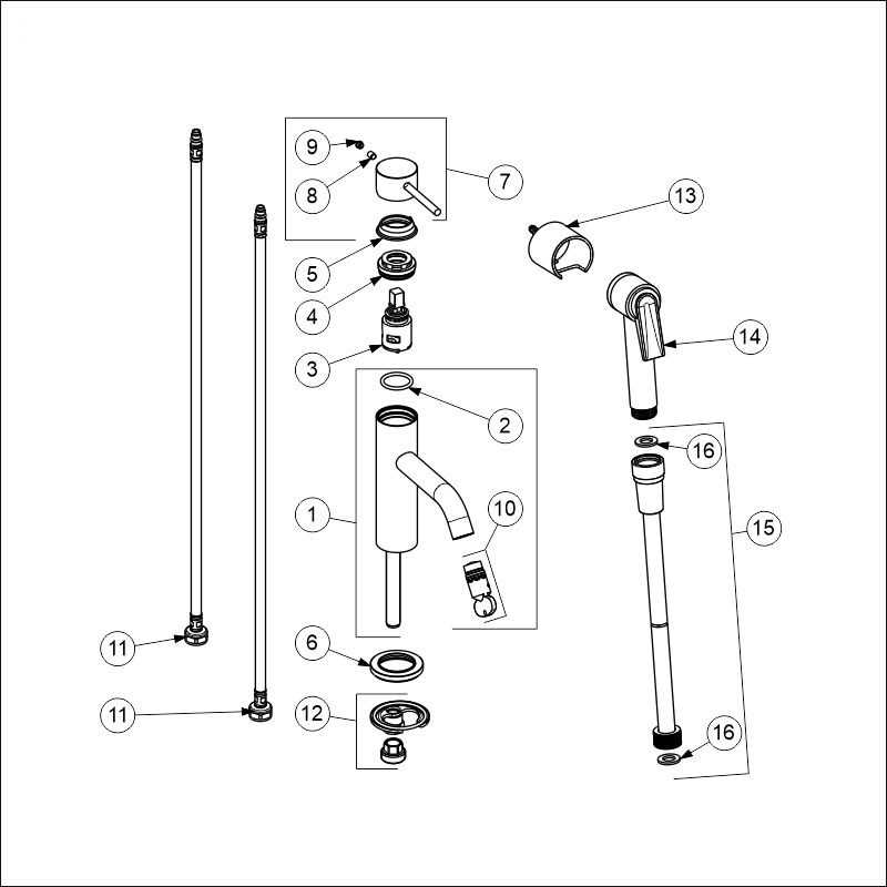 kohler bidet parts diagram
