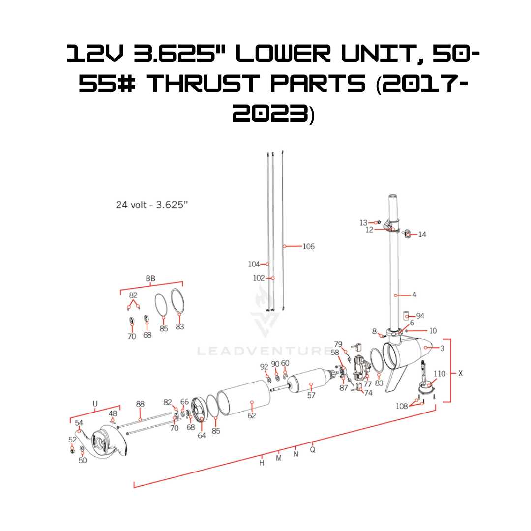 minn kota ulterra parts diagram