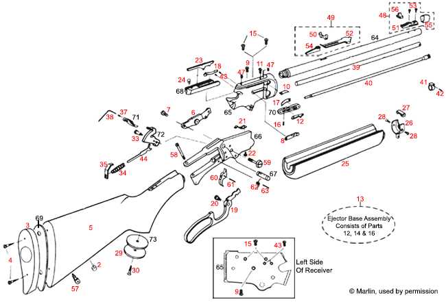 model 60 marlin parts diagram