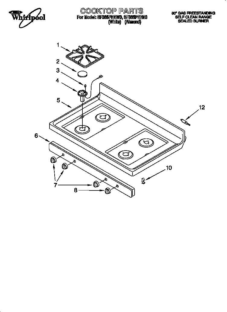 maytag stove parts diagram