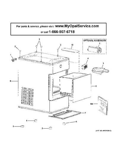 ge ice maker parts diagram