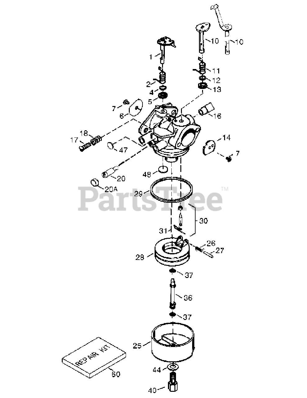 cub cadet snow blower parts diagram