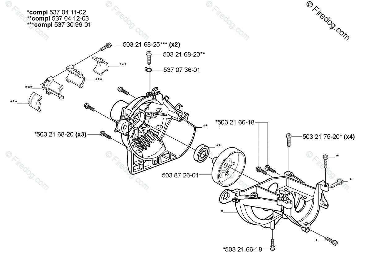 husqvarna steering parts diagram