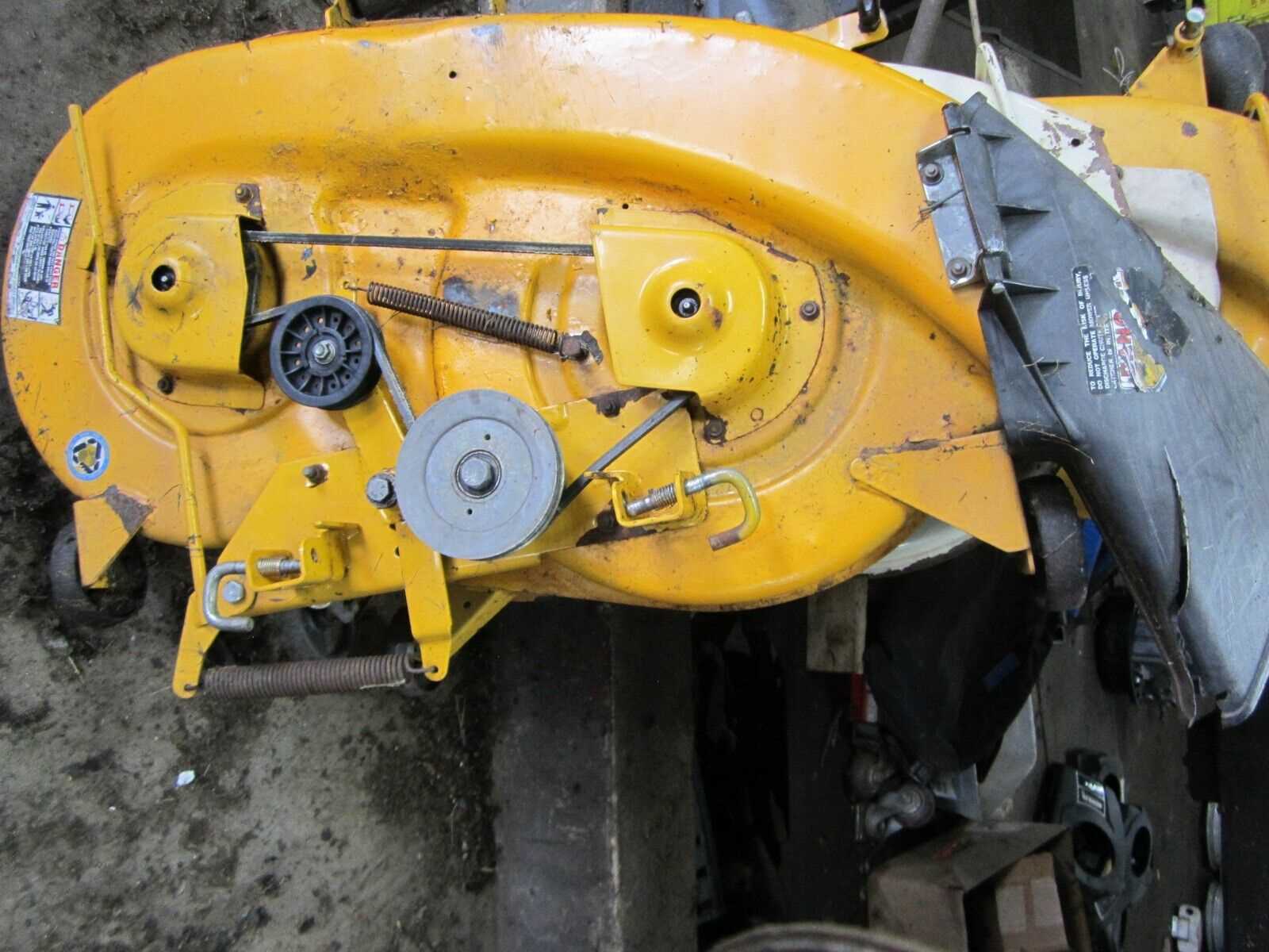 cub cadet ltx 1045 deck parts diagram