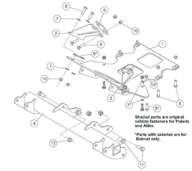 polaris ranger xp 1000 parts diagram