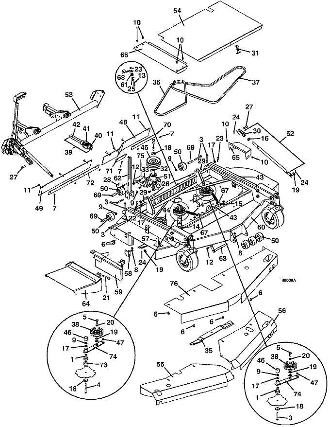 grasshopper mower parts diagram