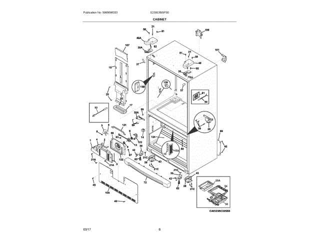 model frigidaire gallery refrigerator parts diagram