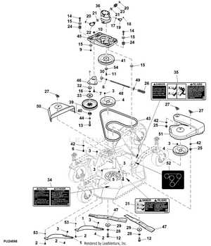 craftsman gt5000 48 deck parts diagram