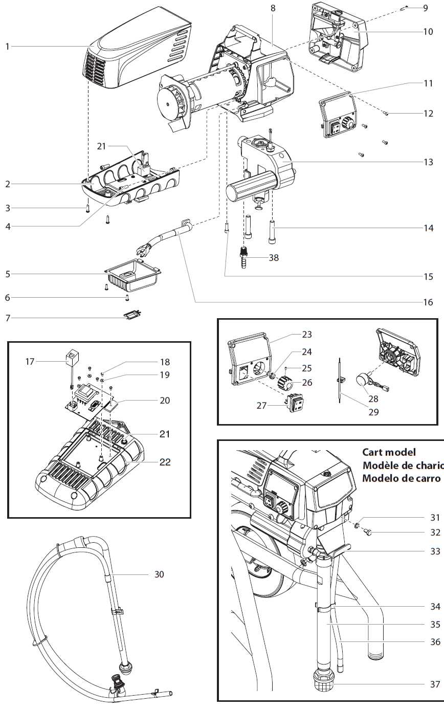 titan 440i parts diagram