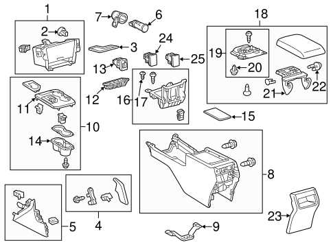 2012 toyota camry parts diagram