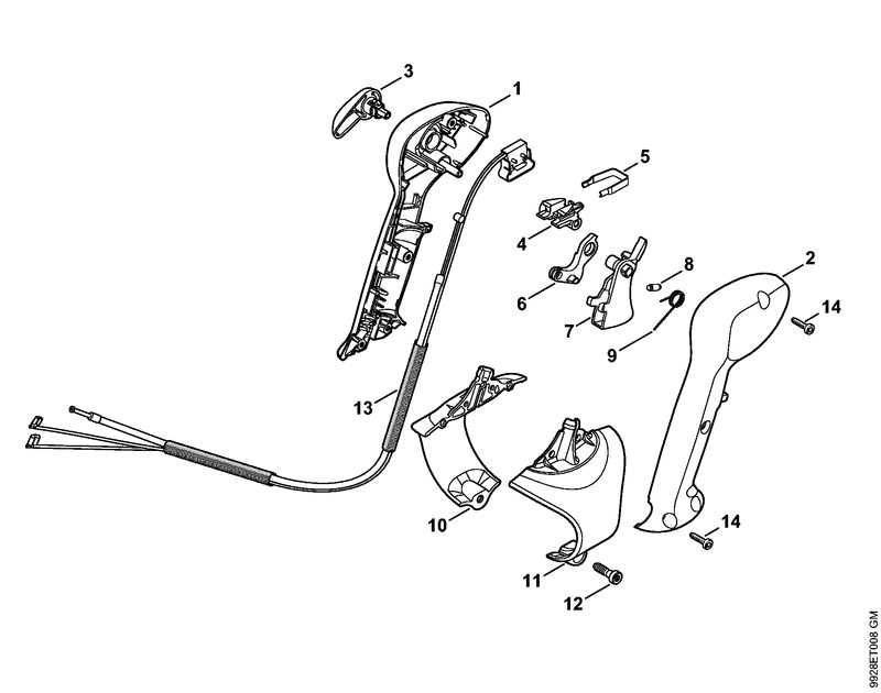 stihl sr 200 parts diagram