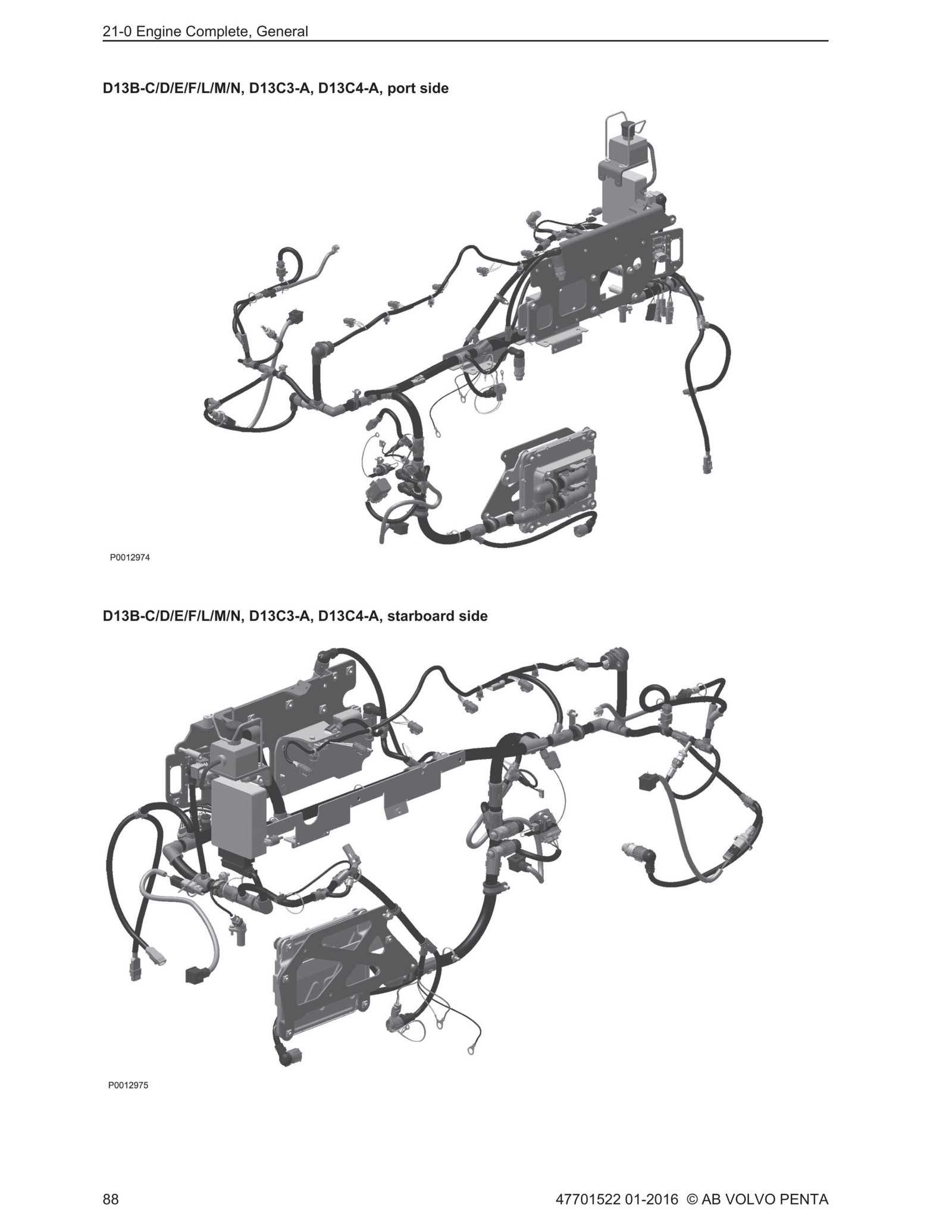 volvo d13 engine parts diagram