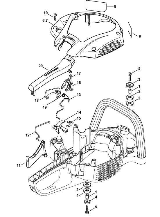 stihl hs 56 parts diagram