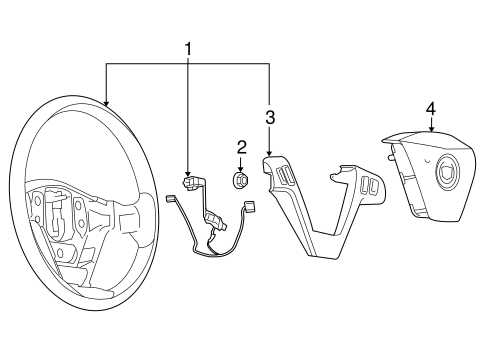 cadillac srx parts diagram