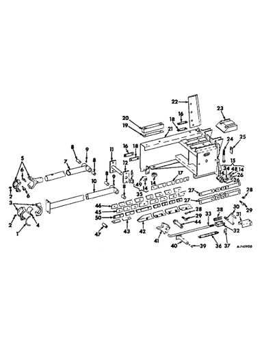 john deere 430 baler parts diagram