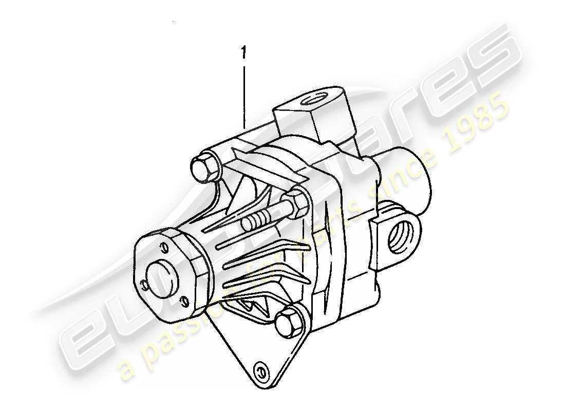 power steering pump parts diagram