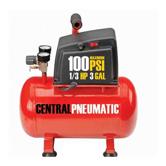 central pneumatic air compressor parts diagram