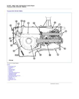 john deere 310e backhoe parts diagram