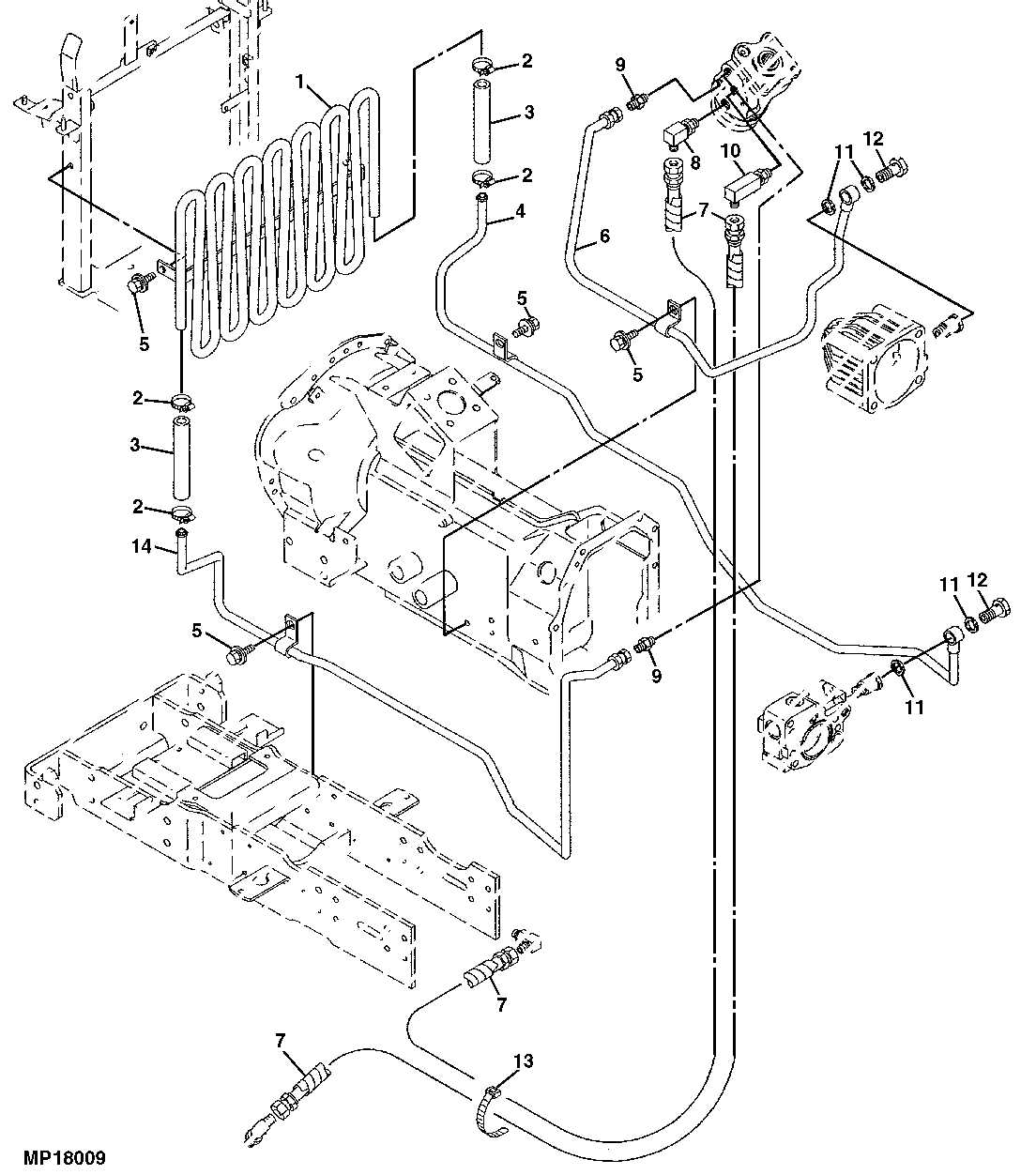 john deere 4110 parts diagram