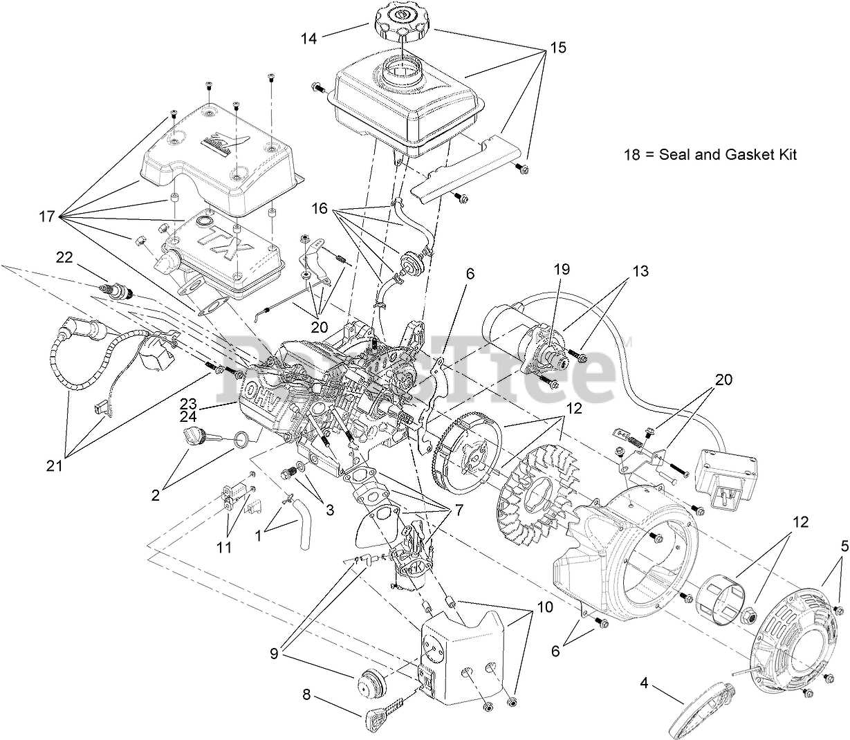 toro snow thrower parts diagram