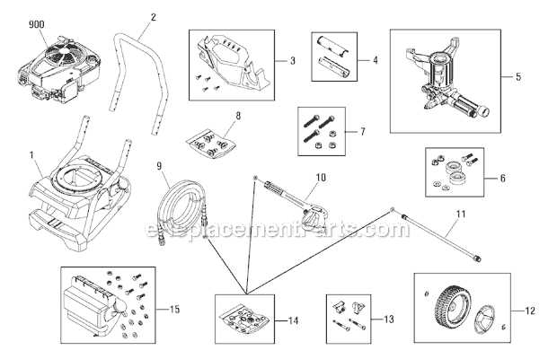 ryobi power washer parts diagram