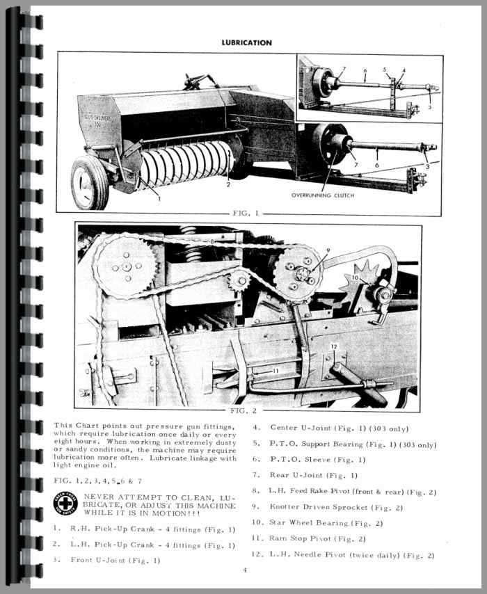 new holland 273 baler parts diagram