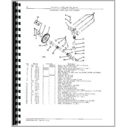 john deere 530 baler parts diagram