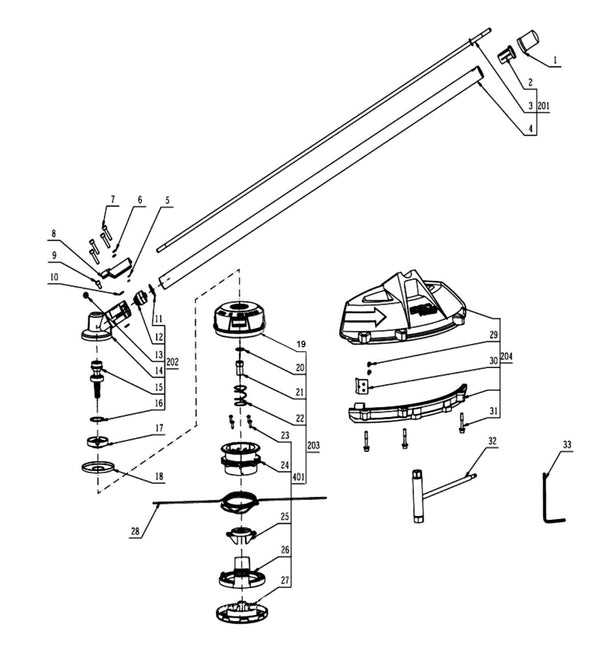 craftsman 25cc weed eater parts diagram