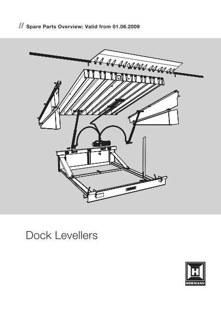 dock leveler parts diagram