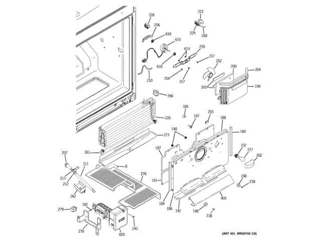 ge ice maker parts diagram