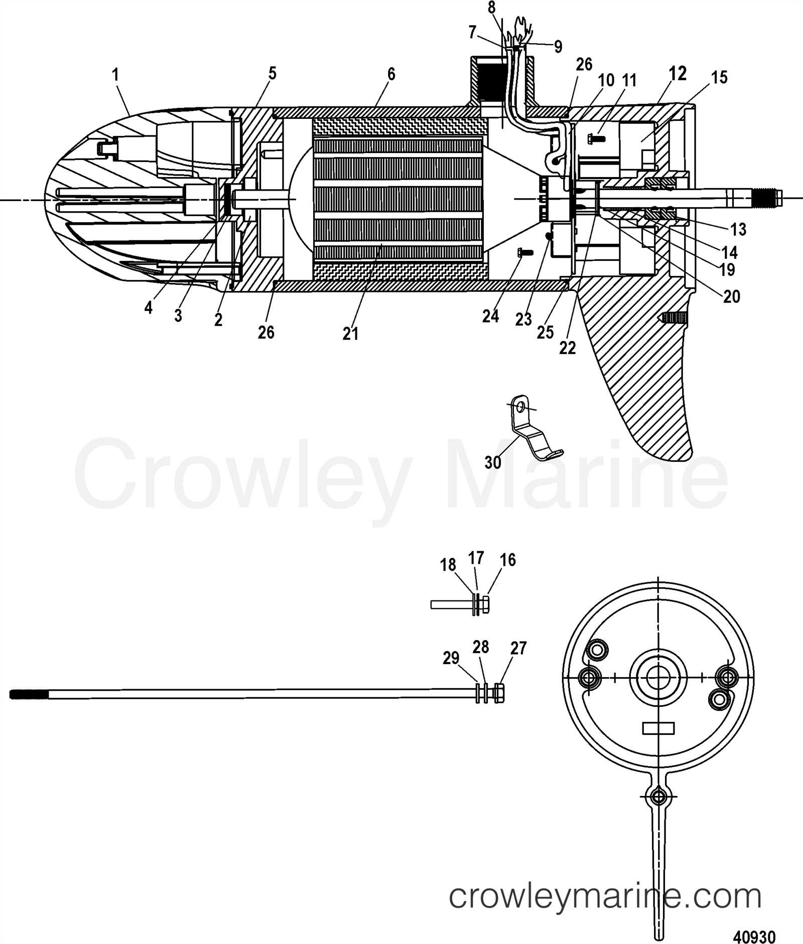 trolling motor parts diagram