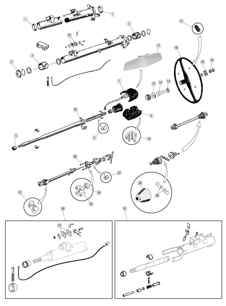 column parts diagram