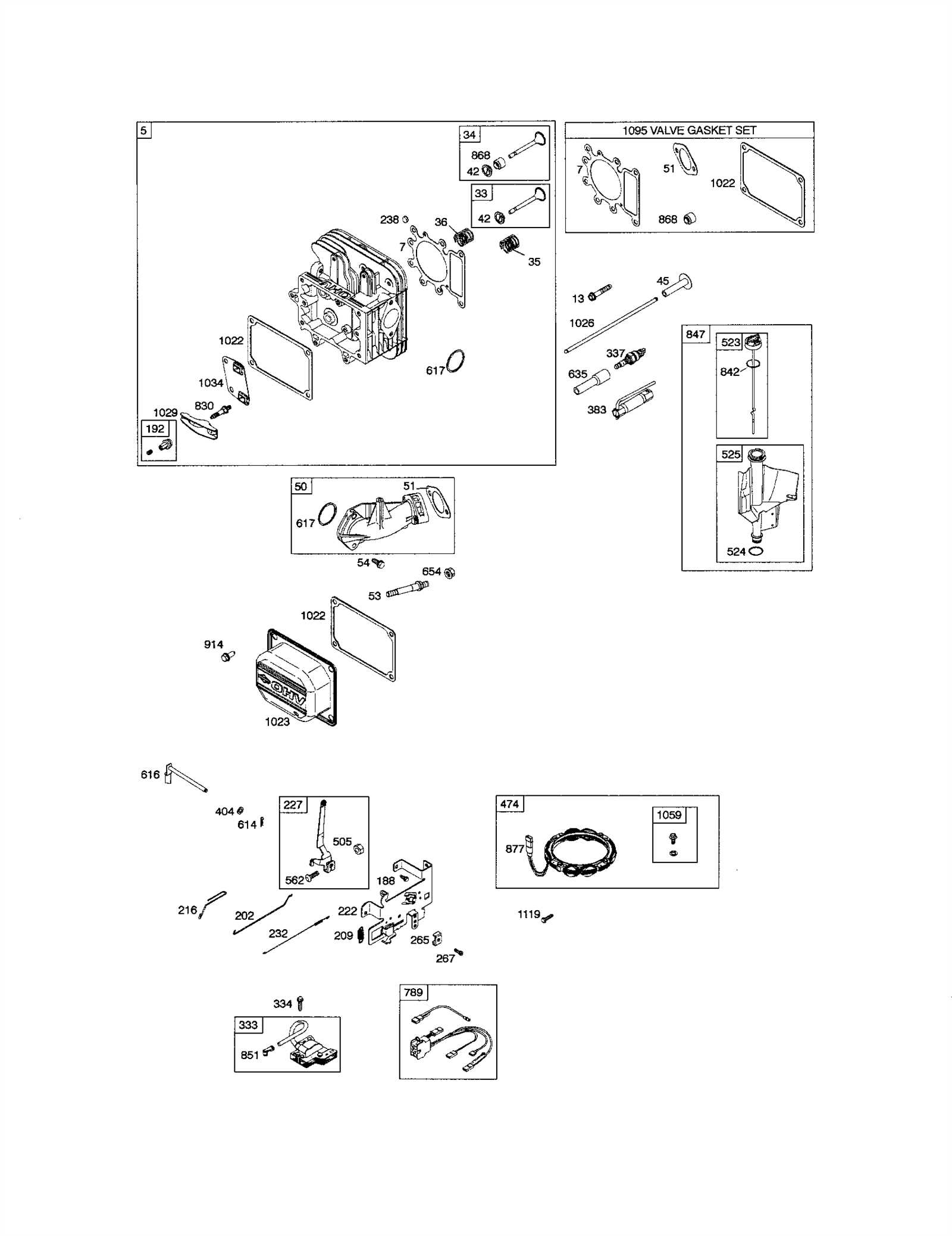 craftsman ys4500 deck parts diagram