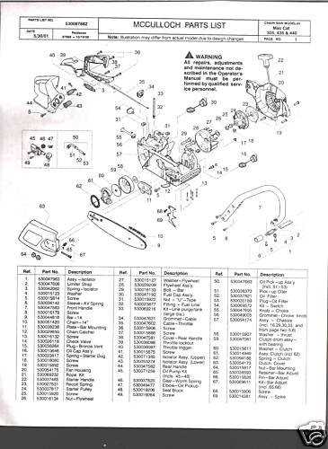 ms660 parts diagram