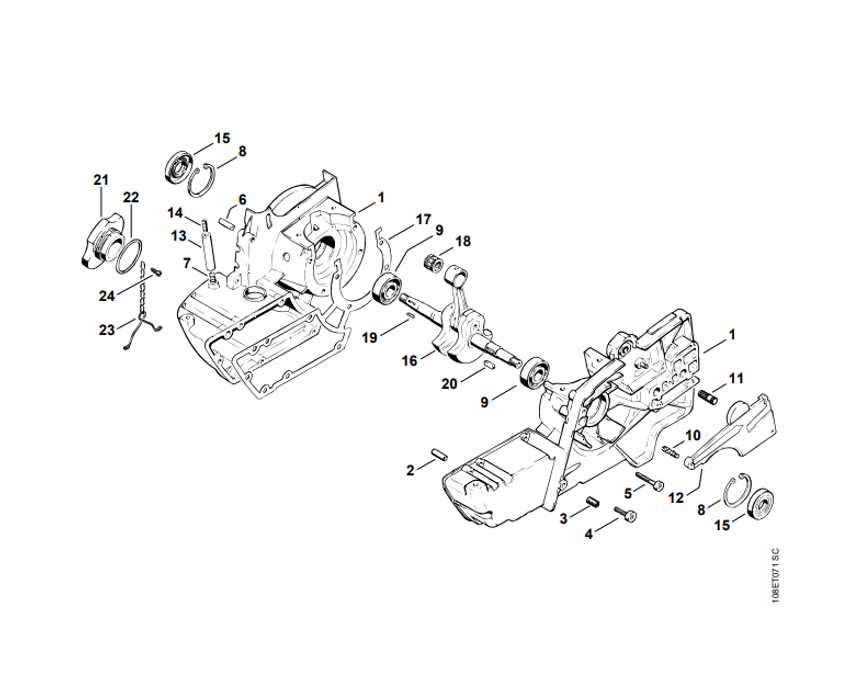 husqvarna 440 chainsaw parts diagram