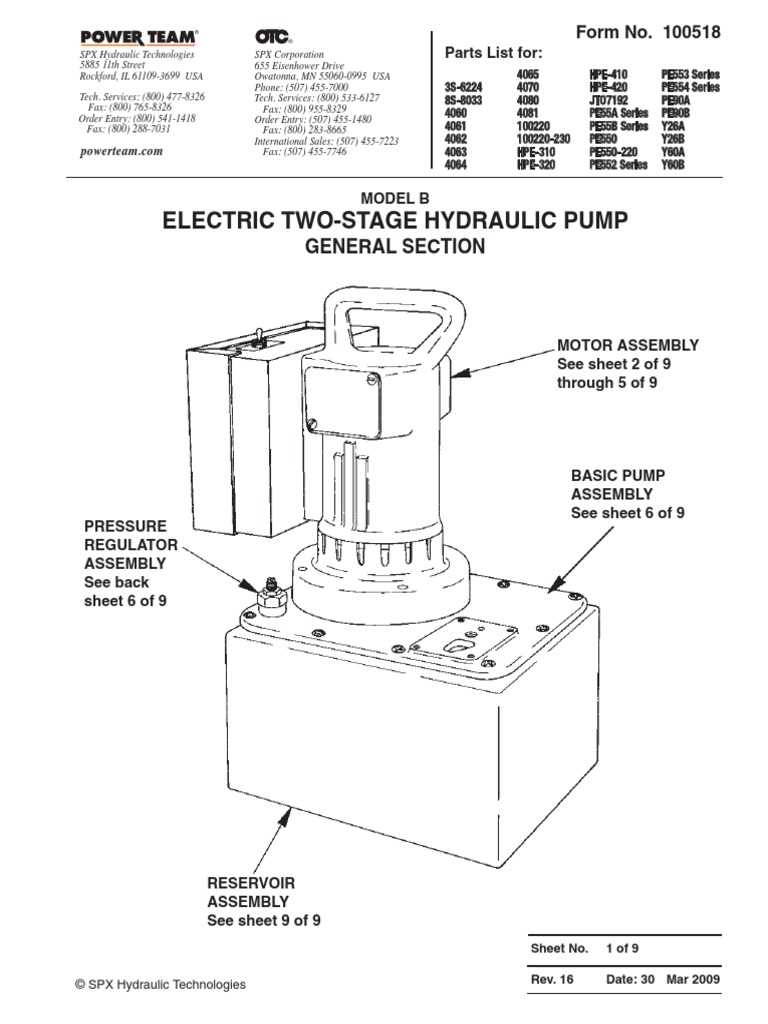 general pump parts diagrams