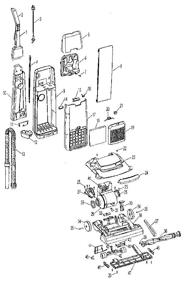 hoover fh52000 parts diagram