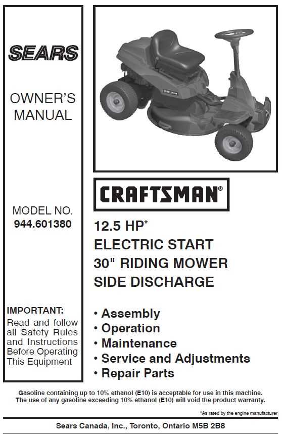 craftsman zero turn parts diagram