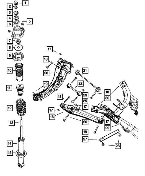 jeep suspension parts diagram