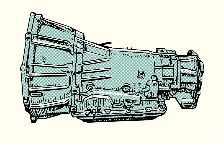 automatic transmission parts diagram