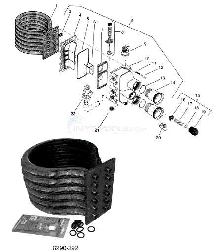 pentair mastertemp 125 parts diagram