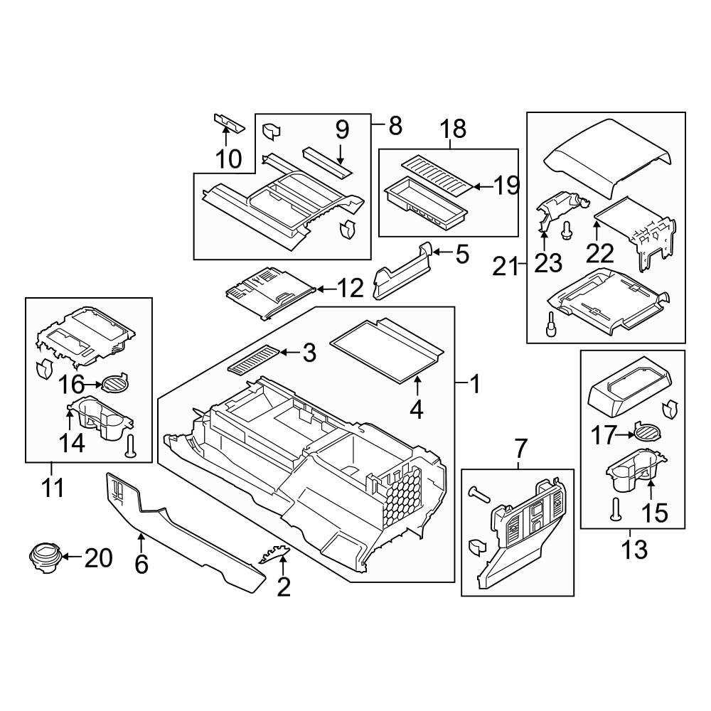 ford f 150 body parts diagram